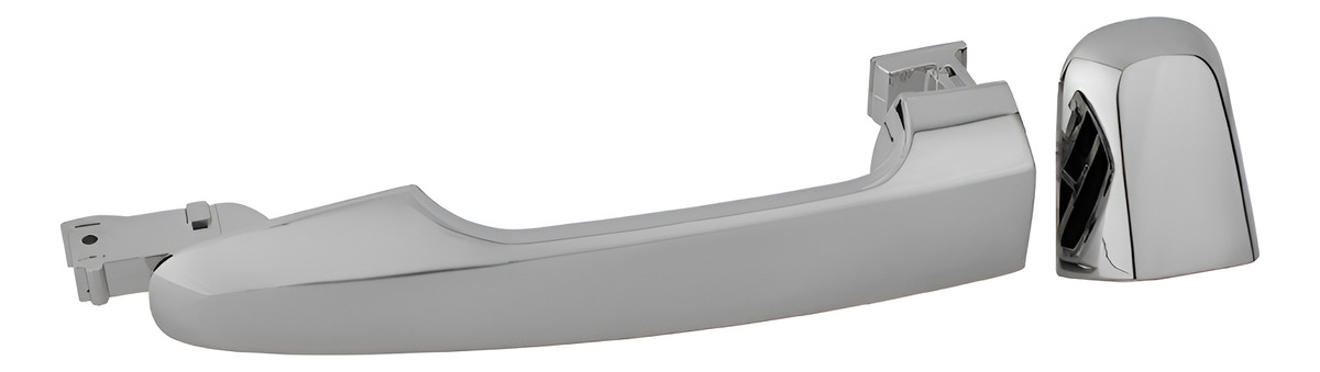 Manija Exterior Mt L200 Delantera 2016 2017 2018 2019/4 Puertas Cromada Sin Hoyo Para Llave Tw Der