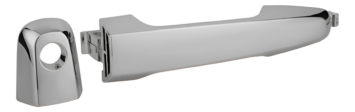 Manija Exterior Mt L200 Delantera 2016 2017 2018 2019/4 Puertas Cromada Con Hoyo Para Llave Tw Izq