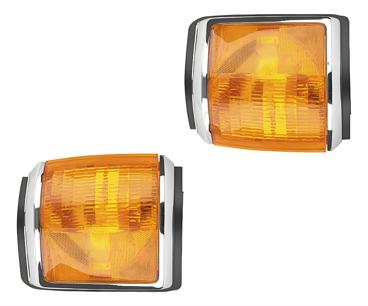 Par Cuarto Punta Ford F-150 Cromado 1987 1988 1989 1990 Depo