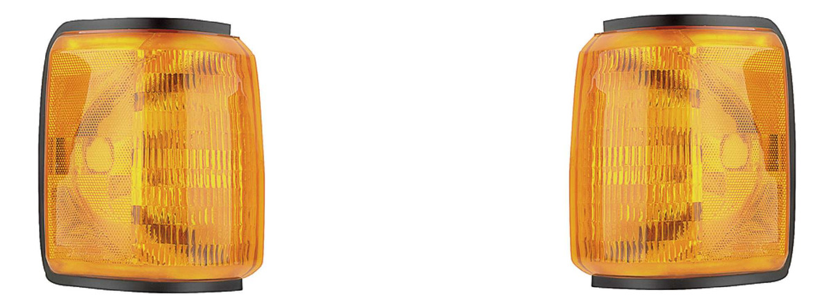 Par Cuarto Punta Ford F-150 Negro 1987 1988 1989 1990 Depo