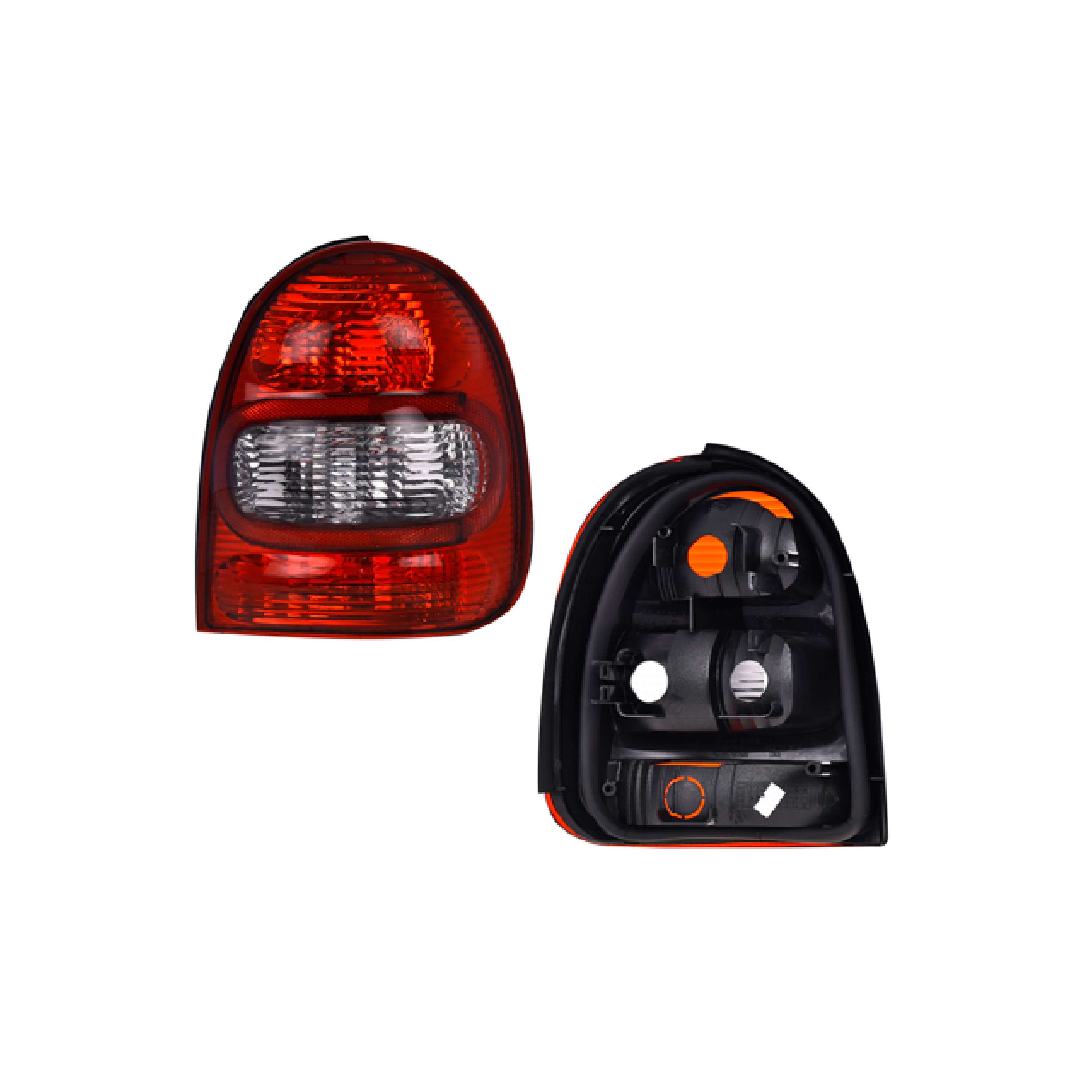 Calavera Derecha Chevrolet Chevy 3 Ptas Abombada 2003 Depo