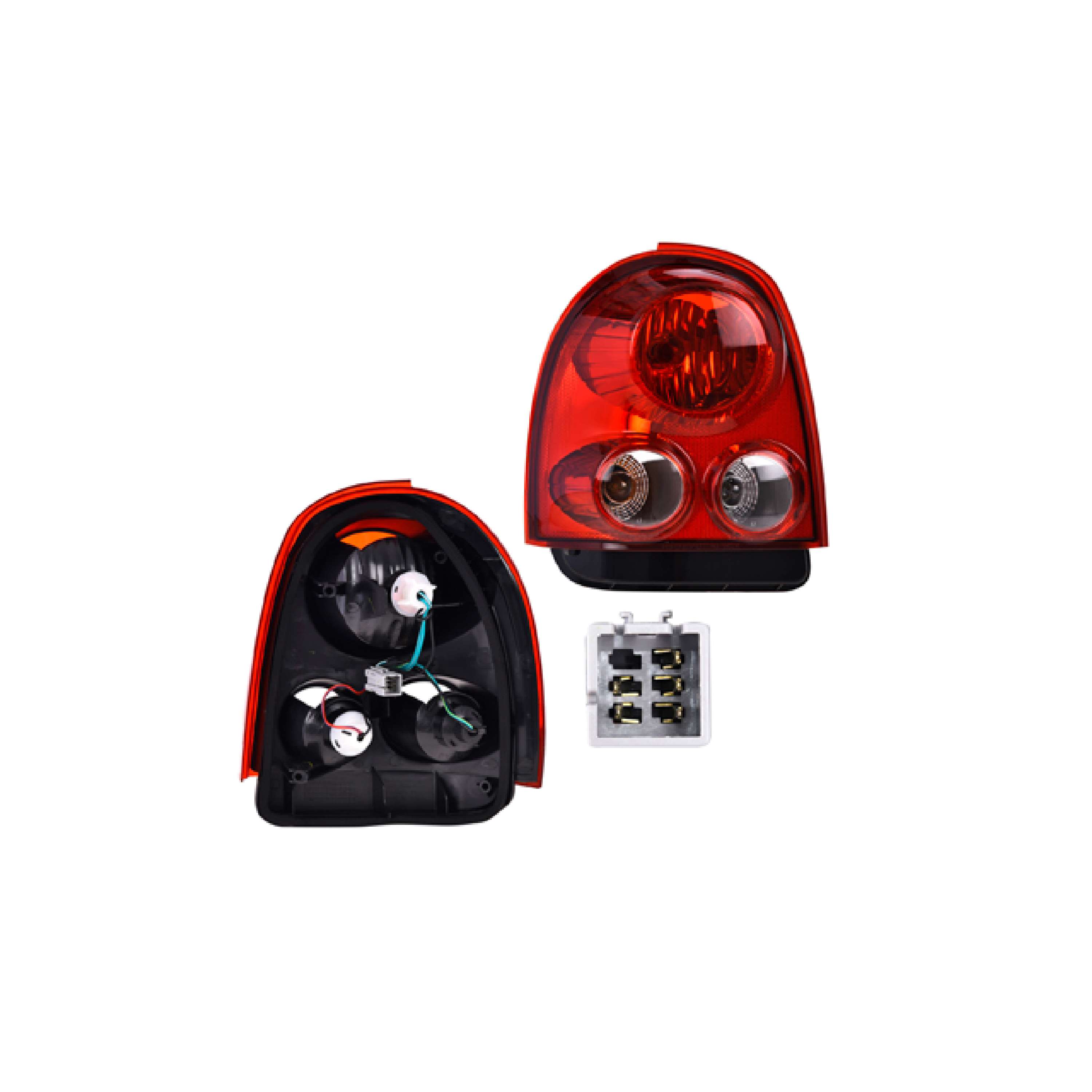 Calavera Izquierda Chevrolet Chevy 3Ptas 2008 Depo