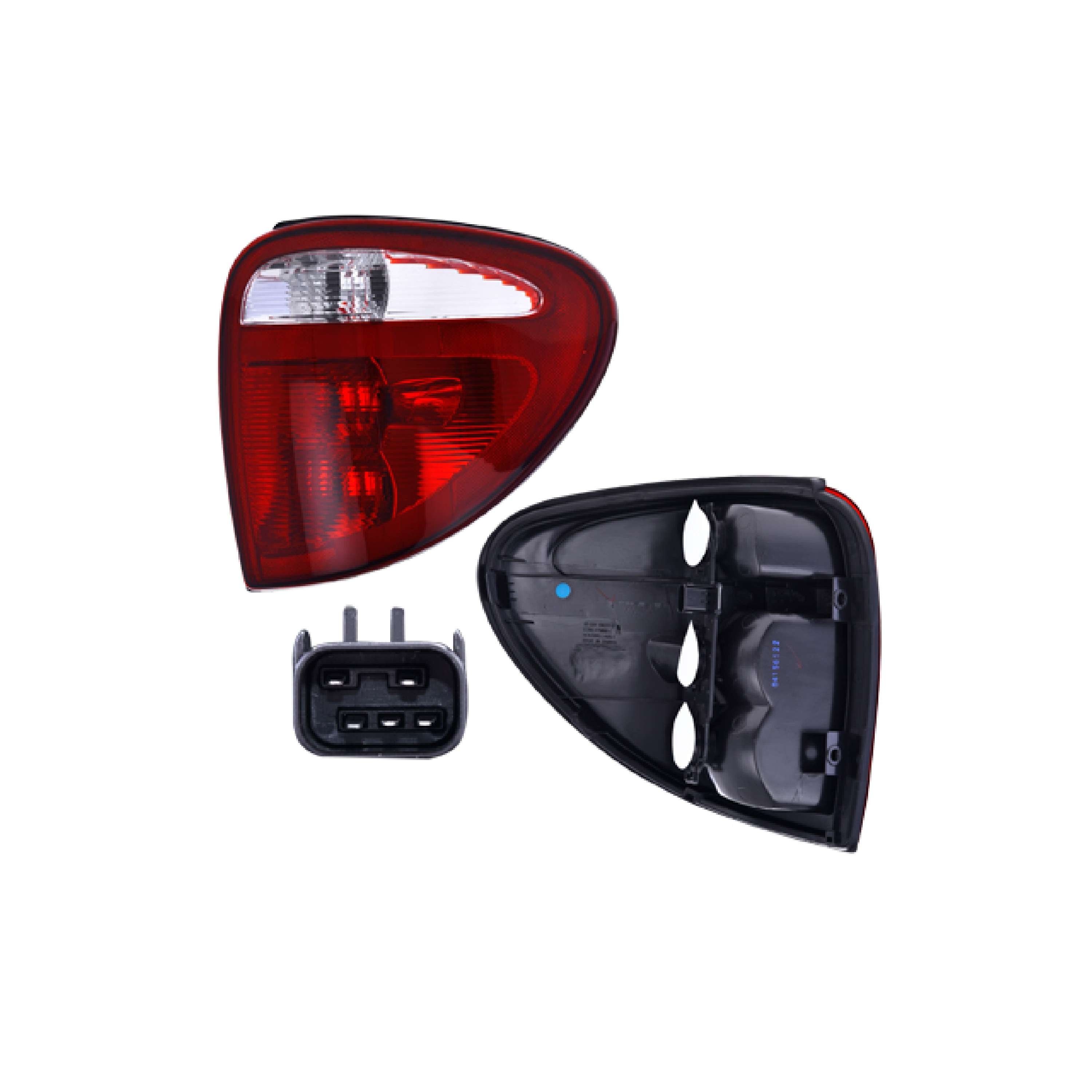 Calavera Derecha Chrysler Voyager P/3 Focos 2003 Depo