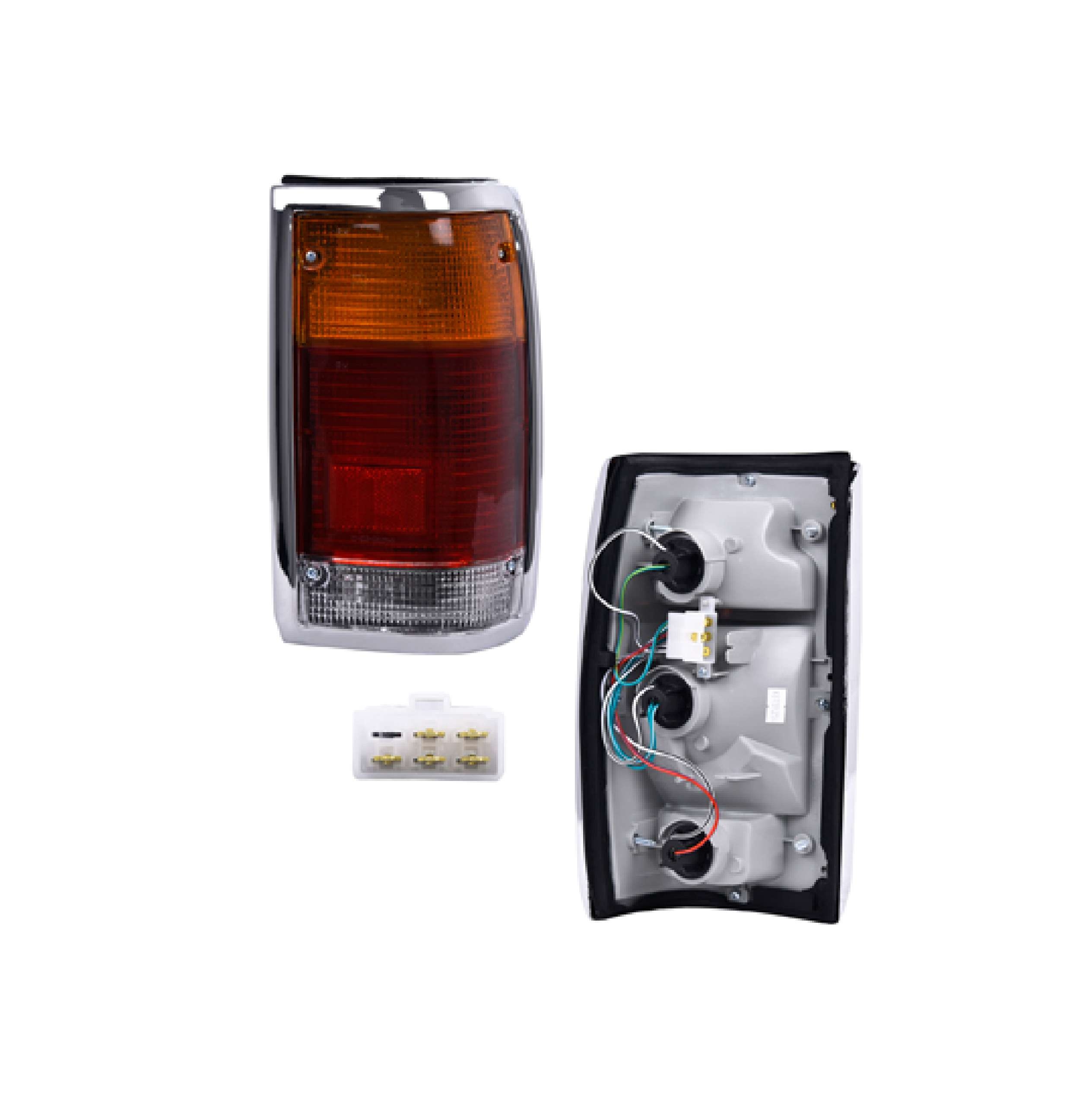 Calavera Derecha Mazda B2200 Filo Cromo U.T.P 1992 1993 Depo