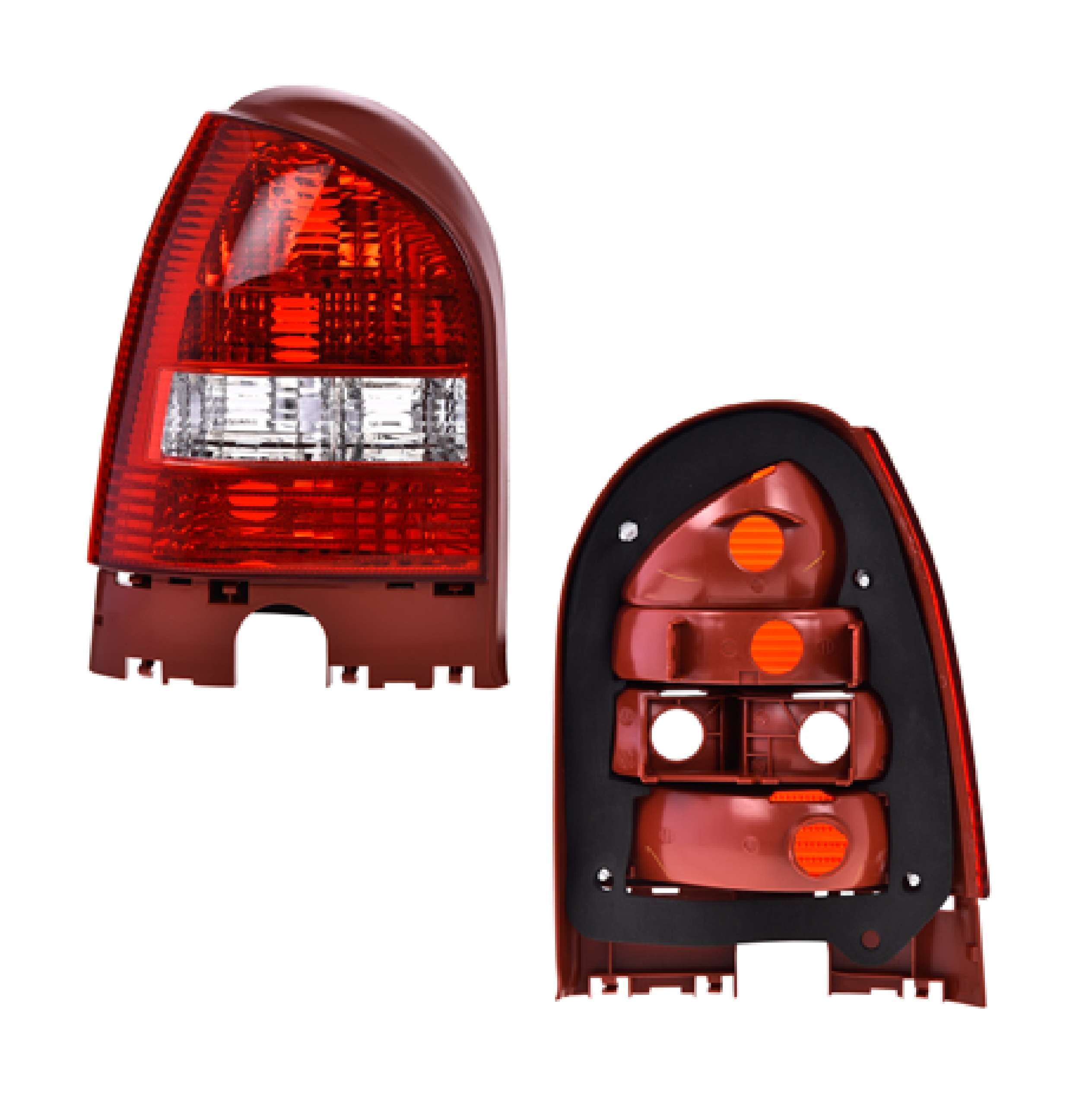 Calavera Izquierda Vw Pointer Bco/Roja 2003 2004 2005 Depo