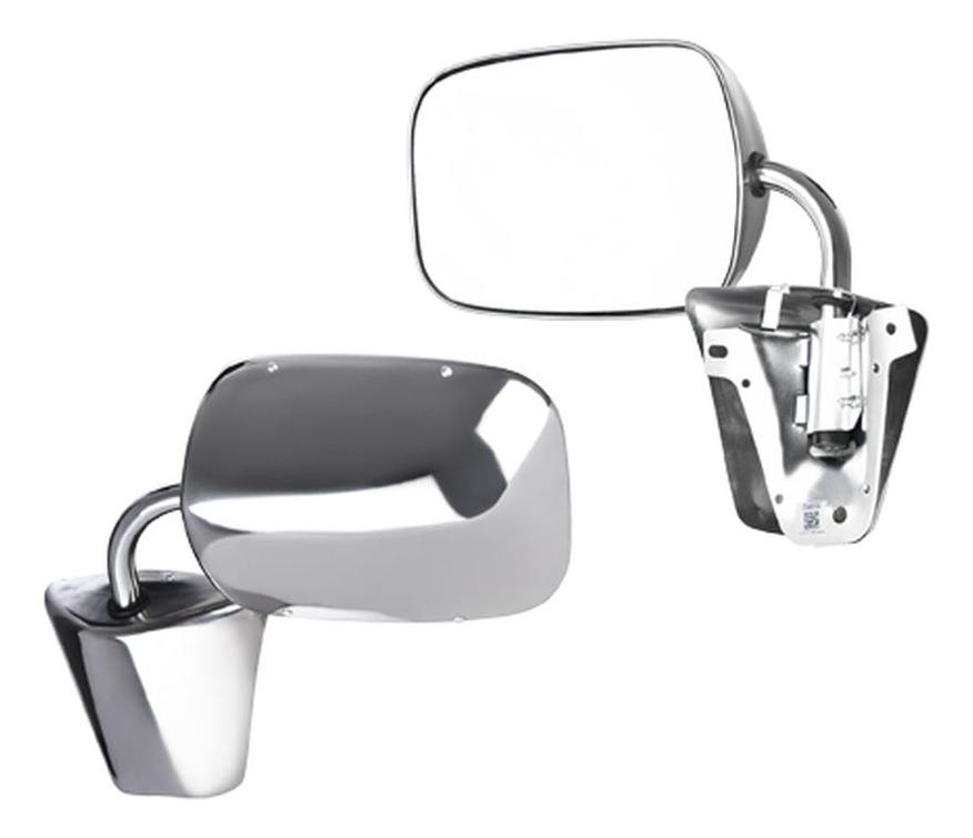 Espejo Cv Cheyenne/Custom 77-91/Suburban 73-91 C/Base Acero Inoxidable Base/Sle Der/Izq