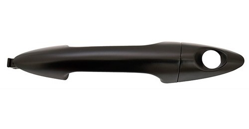 Manija Exterior Dg Attitude  Hy Accent 12-14  Con Hoyo Para Llave Lisa Para Pintar Negra Plastico Hushan