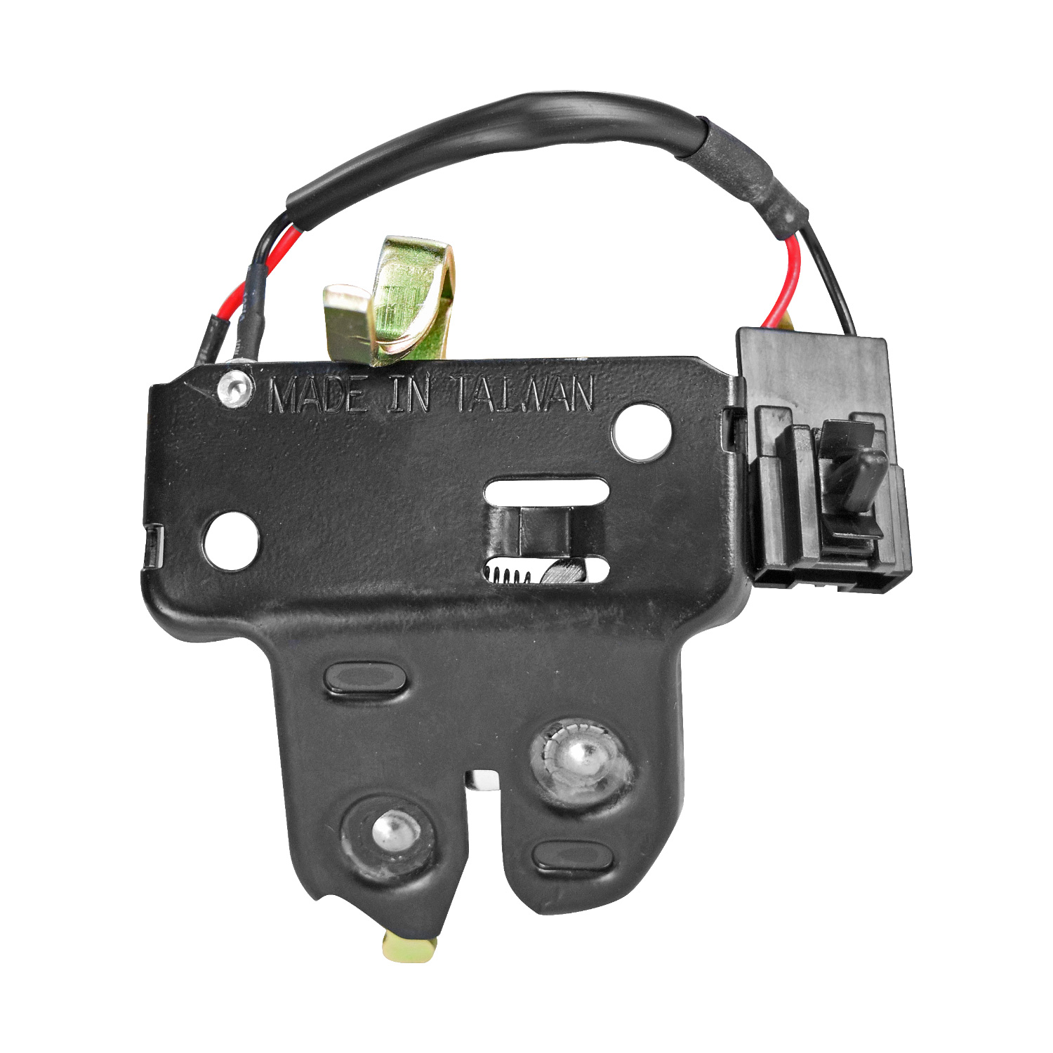 Chapa De Cajuela Ns Tsuru Iii 92-17  Con Adaptacion P/Electrica Metal 12Vcc 2 Pins C/Arnes