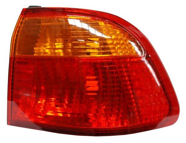 Calavera Civic 1999-2000 4P Rojo/Ambar Ext S/Arnes Tyc Der
