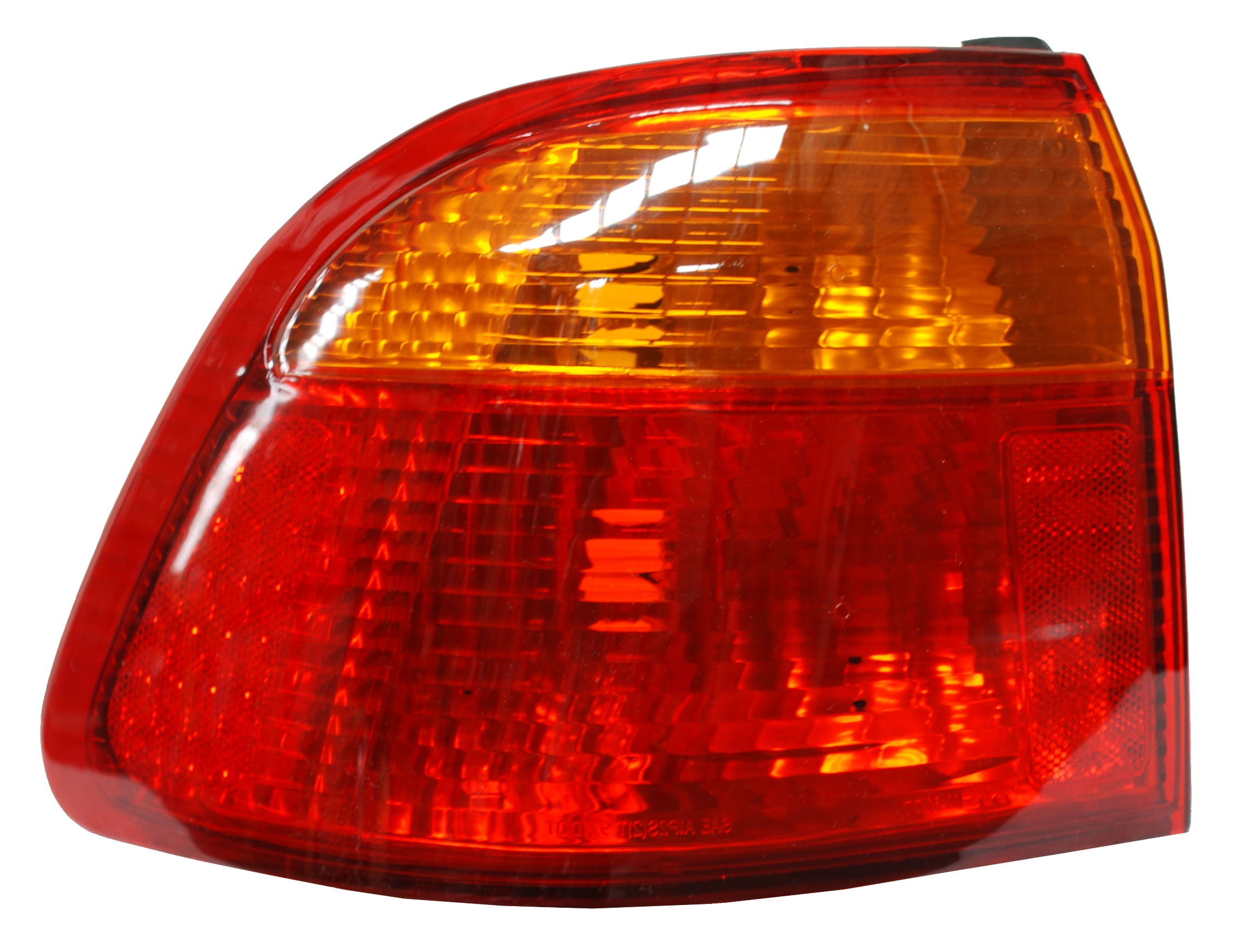 Calavera Civic 1999-2000 4P Rojo/Ambar Ext S/Arnes Tyc Izq