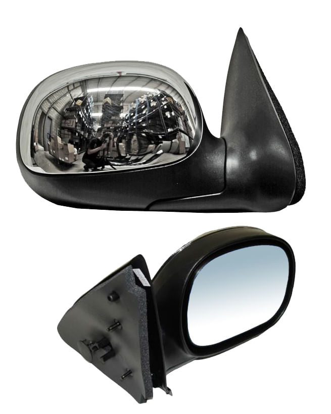 Espejo Ford Pu 97-09 F150/ 250 2004-2009 S/Cont Crom Lightning/ Lariat/ Harley/ King Ranch/ Base/ Xl/ Xlt Dmv Der 725