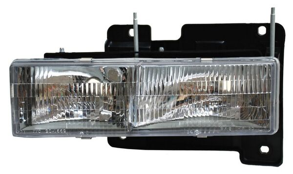 Faro Chev Pu Cheyenne/ Gmc 1992-1998 C/Base Tyc Izq