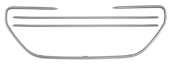 Moldura Parrilla Peugeot 301 2013 2014 2015 2016 2017 Plata 3 Pzas