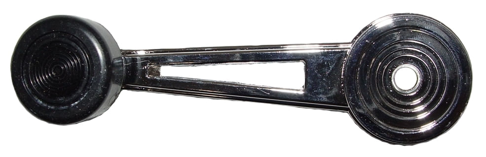 Manija Elev Cristal Ford Pu 73-86 Metal Cromada