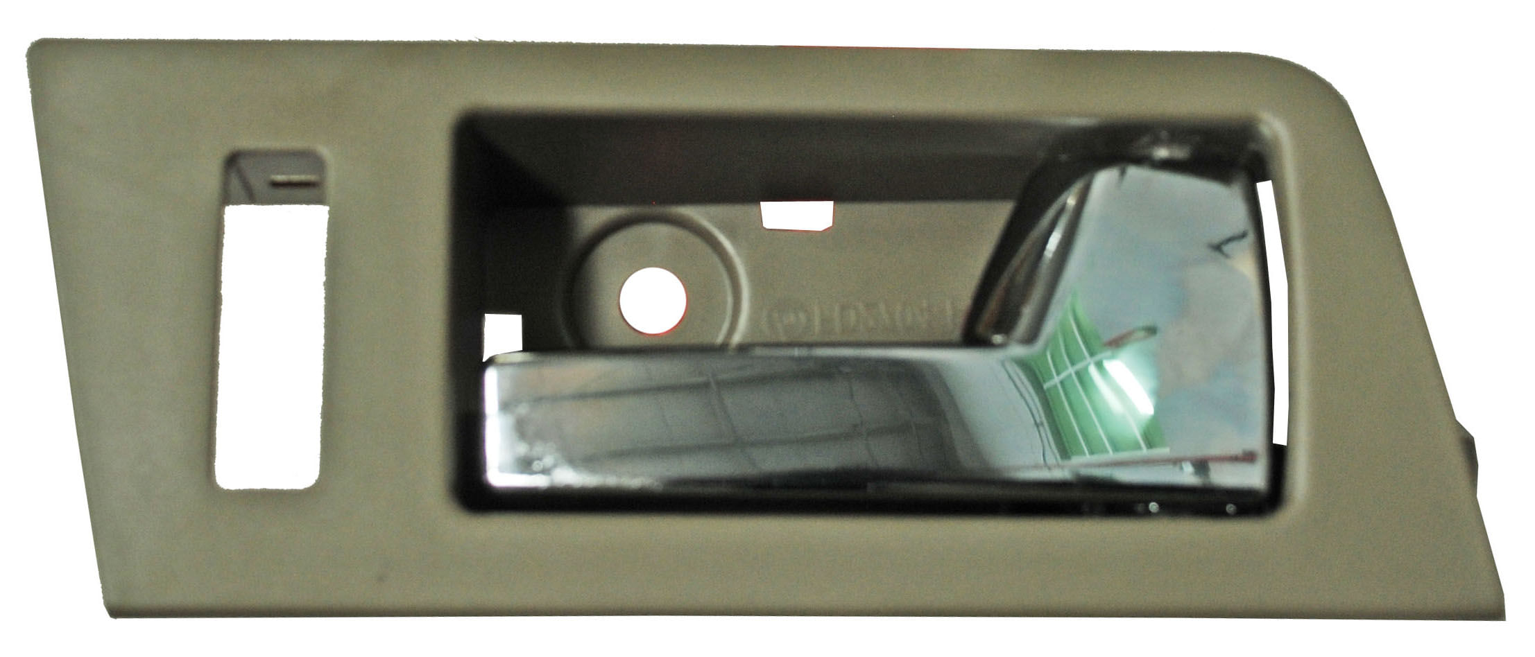 Manija Int Escape 2008-2012/ Focus/ Mariner 2008-2009-2010-2011 Gris/ Cromo Seguro Electrico Delantera Plastico 2220 Der