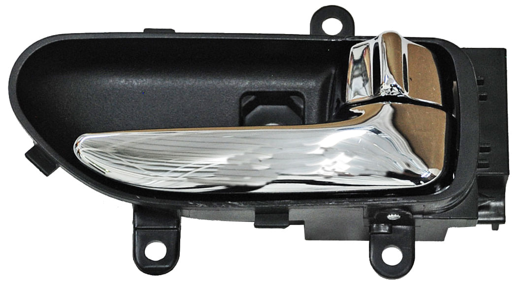 Manija Int Rogue/ Xtrail 2008-2014 Negra/ Cromo Del/ Trasera Plastico Der