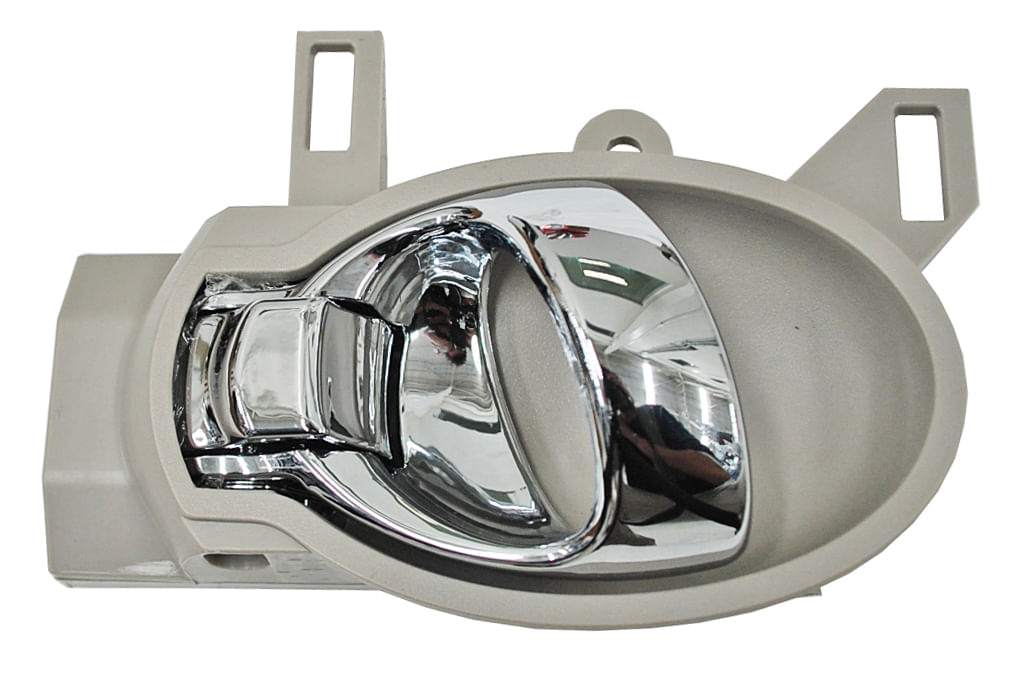 Manija Int Versa  2012-2019/ March 12-20/ Juke 2011- 2012-2013-2014/ Note 2014-2015 Gris/ Cromo Del/ Trasera Plastico Izq