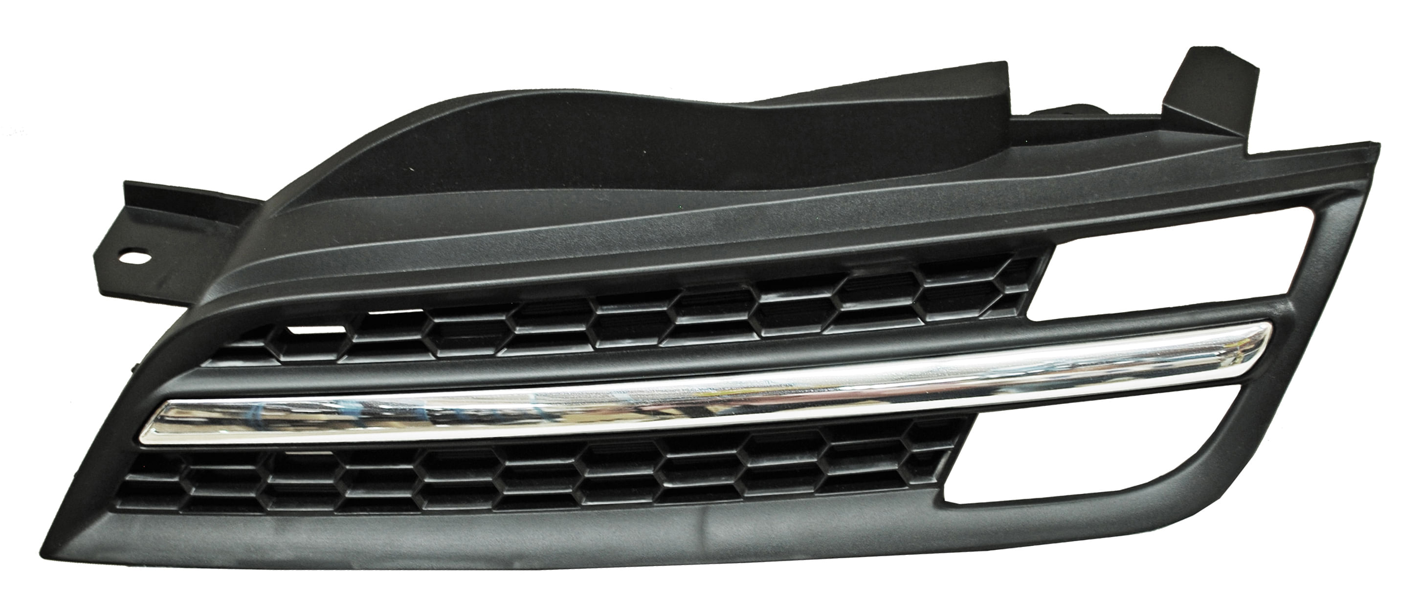 Parrilla Con Moldura Cromada Izquierdo