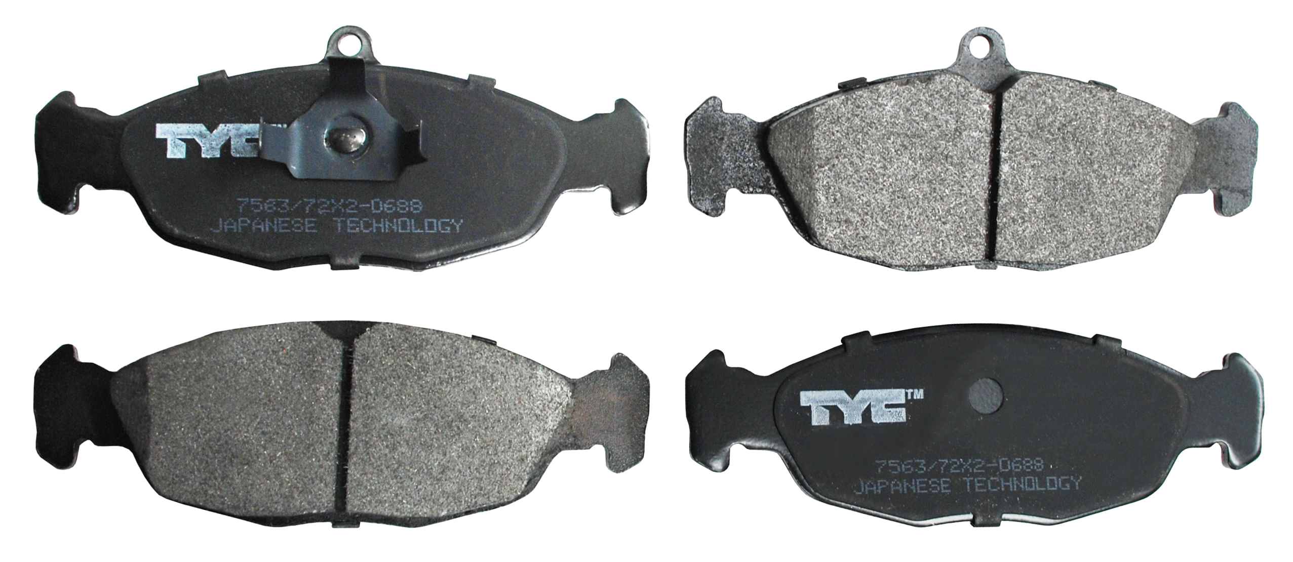 Balata Delantera Chevy C2/ C3 94-12 Semimetalica Jgo