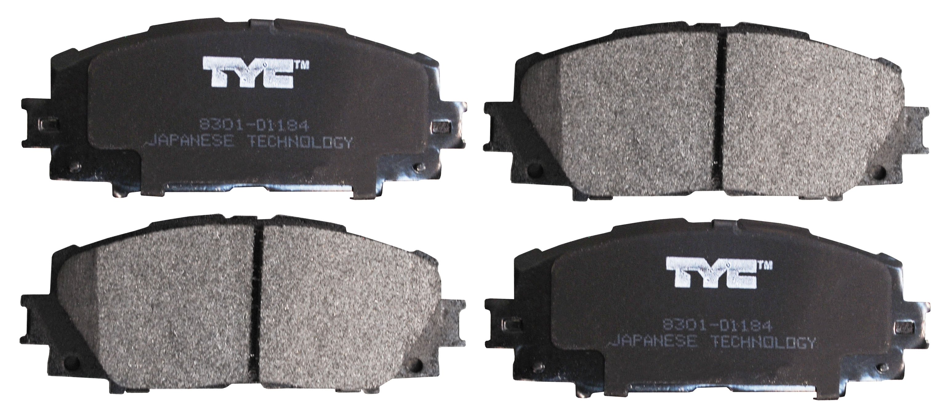 XXXBALATA DEL YARIS 07-11 SEMIMETALICA JGO