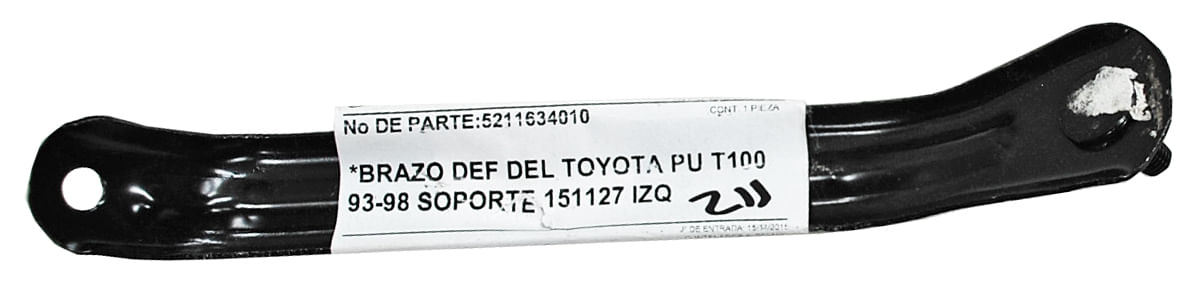 Brazo Defensa Delantero Toyota Pu T100 93-98 Soporte Derecho 6