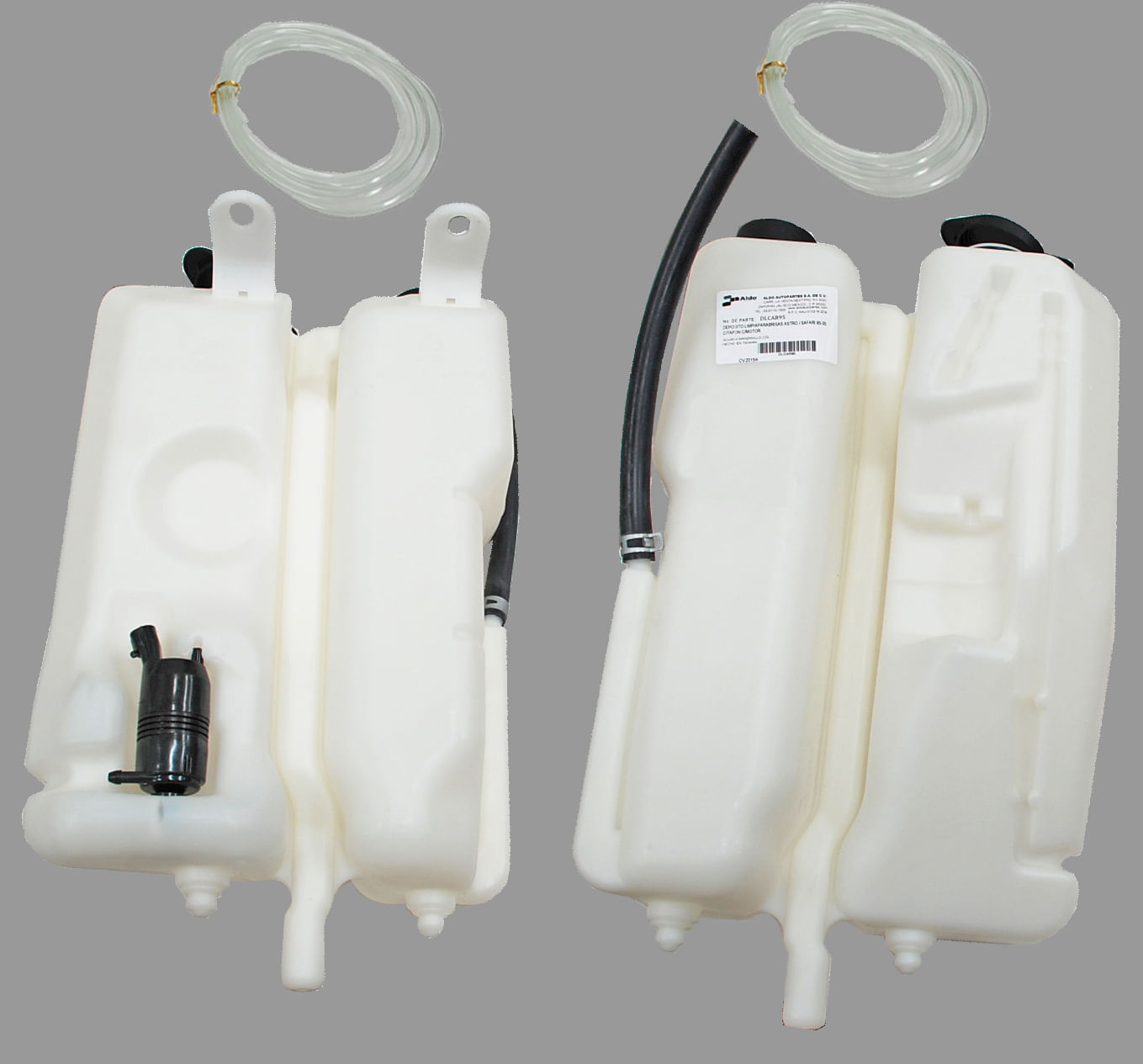 Deposito Limiaparabrisas Con Tapa Con Motor