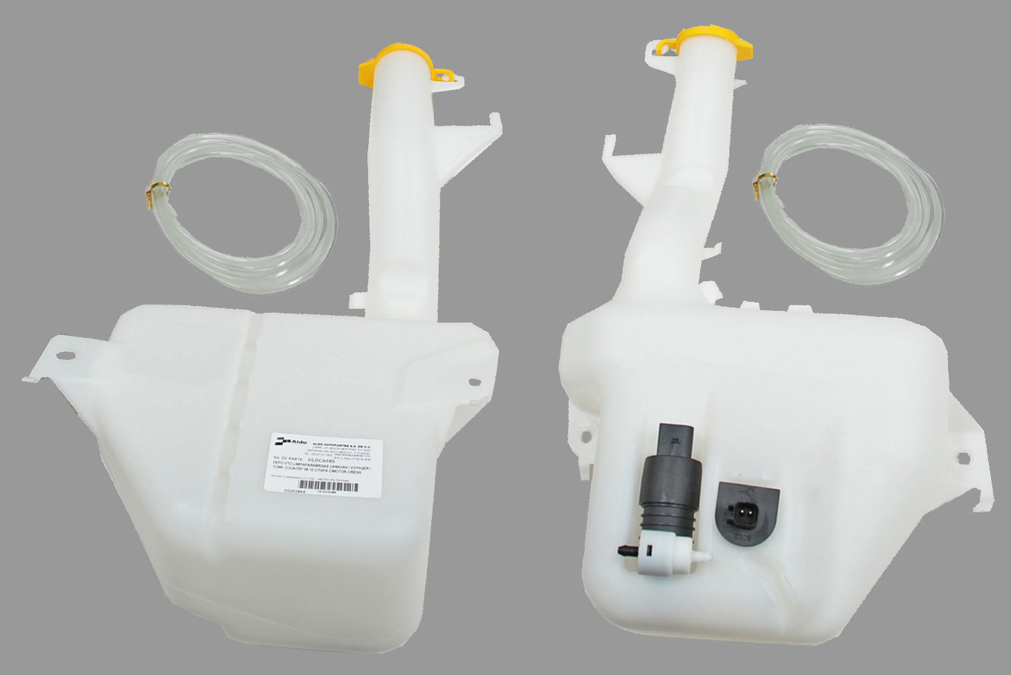 Deposito Limiaparabrisas Con Tapa Con Motor Con Sensor