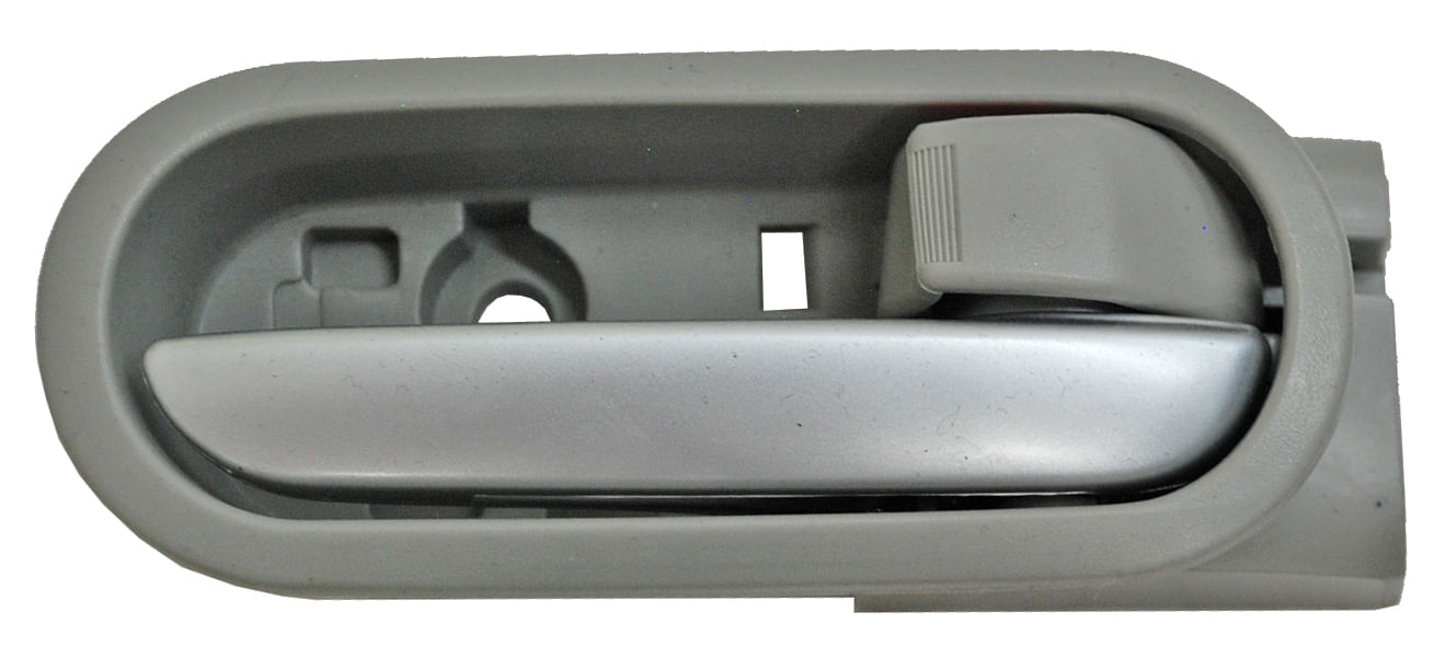 Manija Int Mazda 2  2012-2015/ Usa 2011- 2012-2013-2014 Plastico Gris/ Plata Del/ Trasera Der