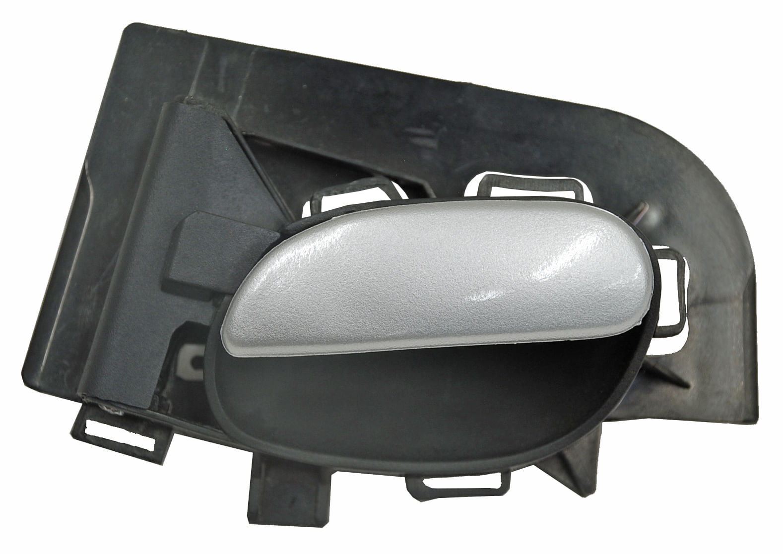 Manija Interior Negra-Plata Delantera-Trasera Derecha