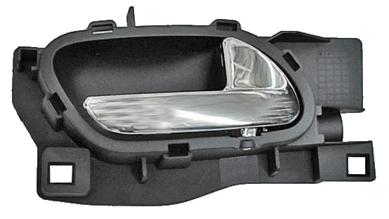 Manija Int Peugeot 407 2006-2009 Negra/ Cromo Del/ Trasera Plastico 2218 Der