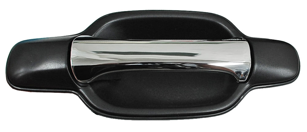 Manija Ext Colorado/ Canyon 2004-2012 Negra/ Cromo S/Hoyo P/Llave Delantera Plastico 2220 Der