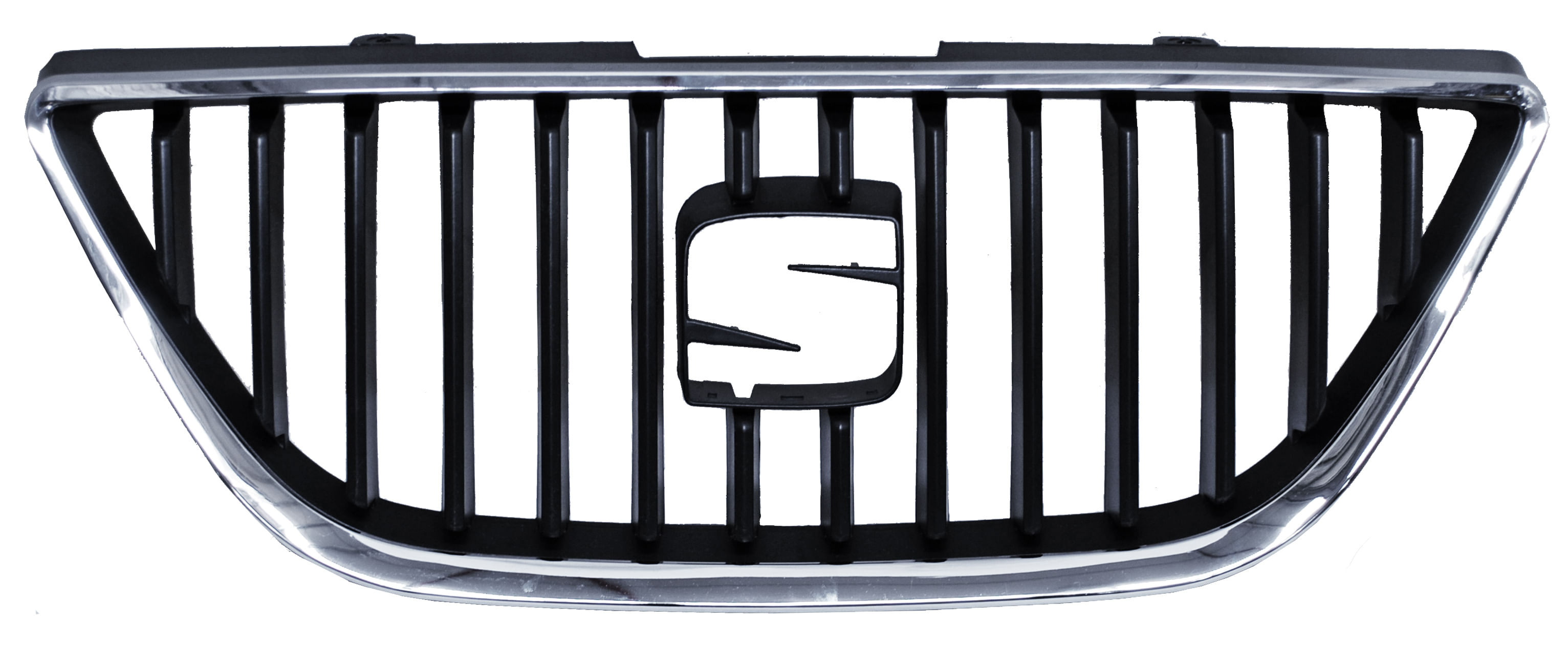 Parrilla Ibiza 2009-2012 Negra C/Mold Cromada 28405