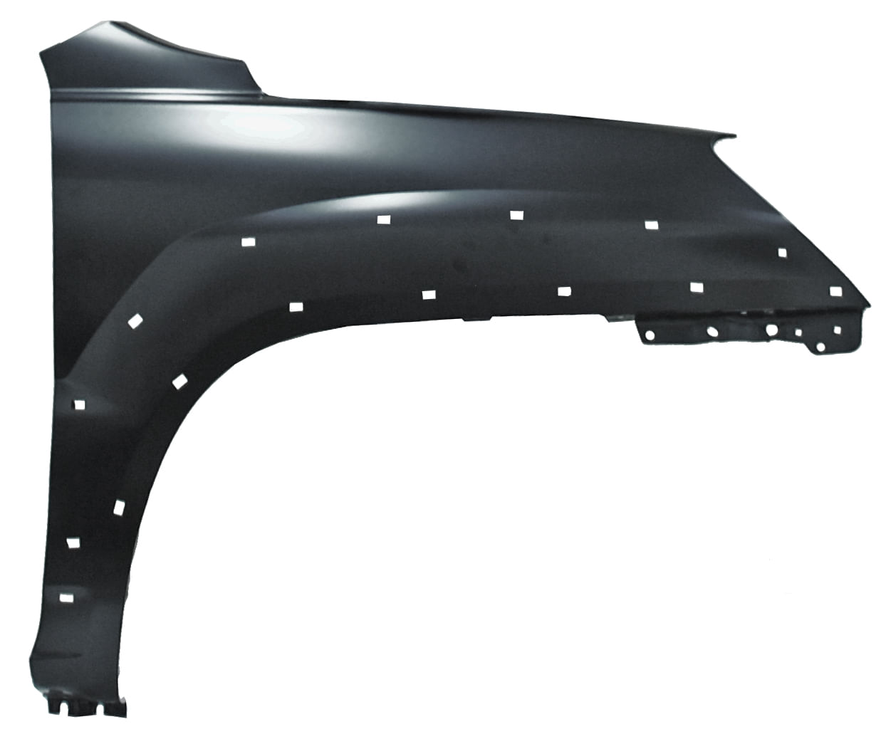 Salpicadera Sportage 2005-2010 C/Hoyo P/Mold 9 Der