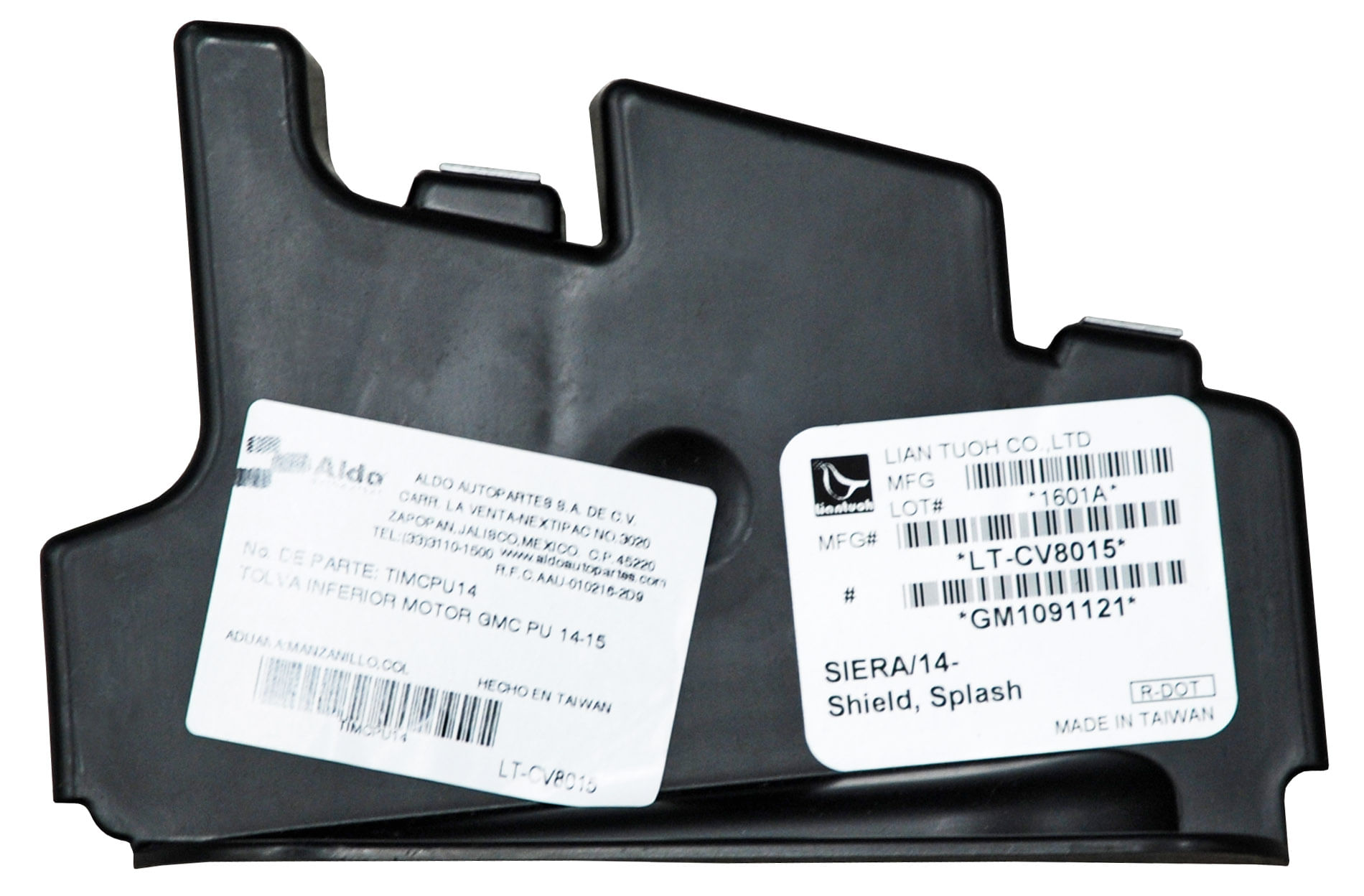 Tolva Inf Motor Gmc Pu 2014-2015