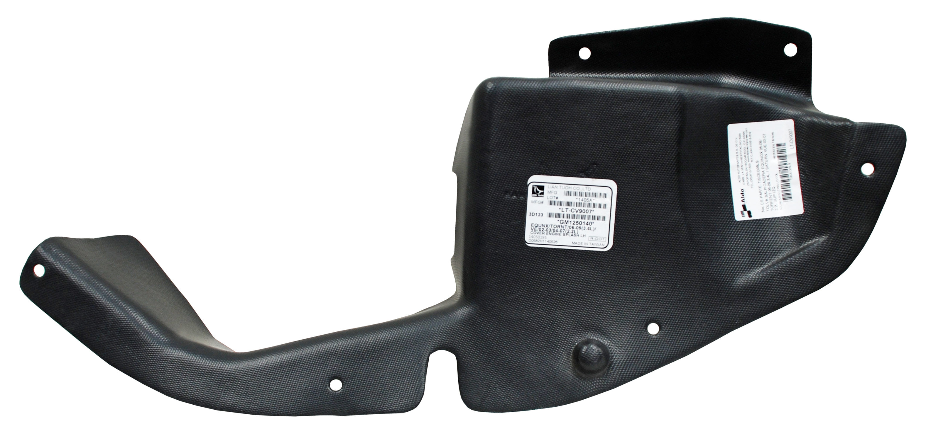 Tolva Salpicadera Superior 61202 Izquierdo