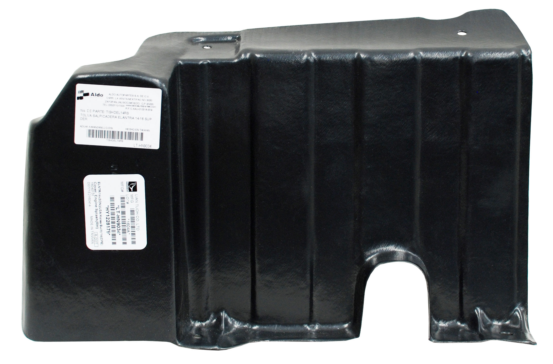 Tolva Salpicadera Sup Elantra 2014 2015 2016 Der