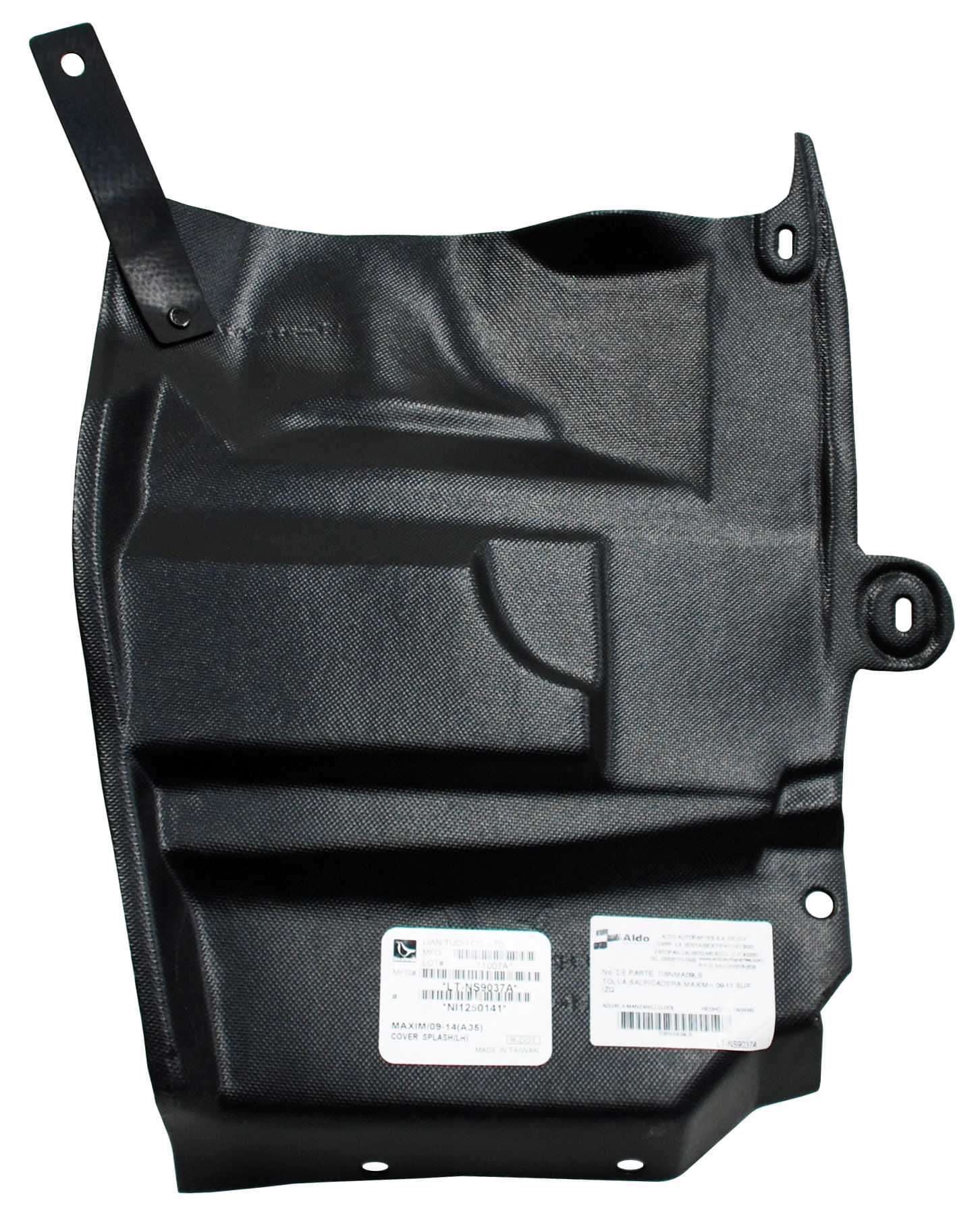 Tolva Salpicadera Superior 161202 Izquierda