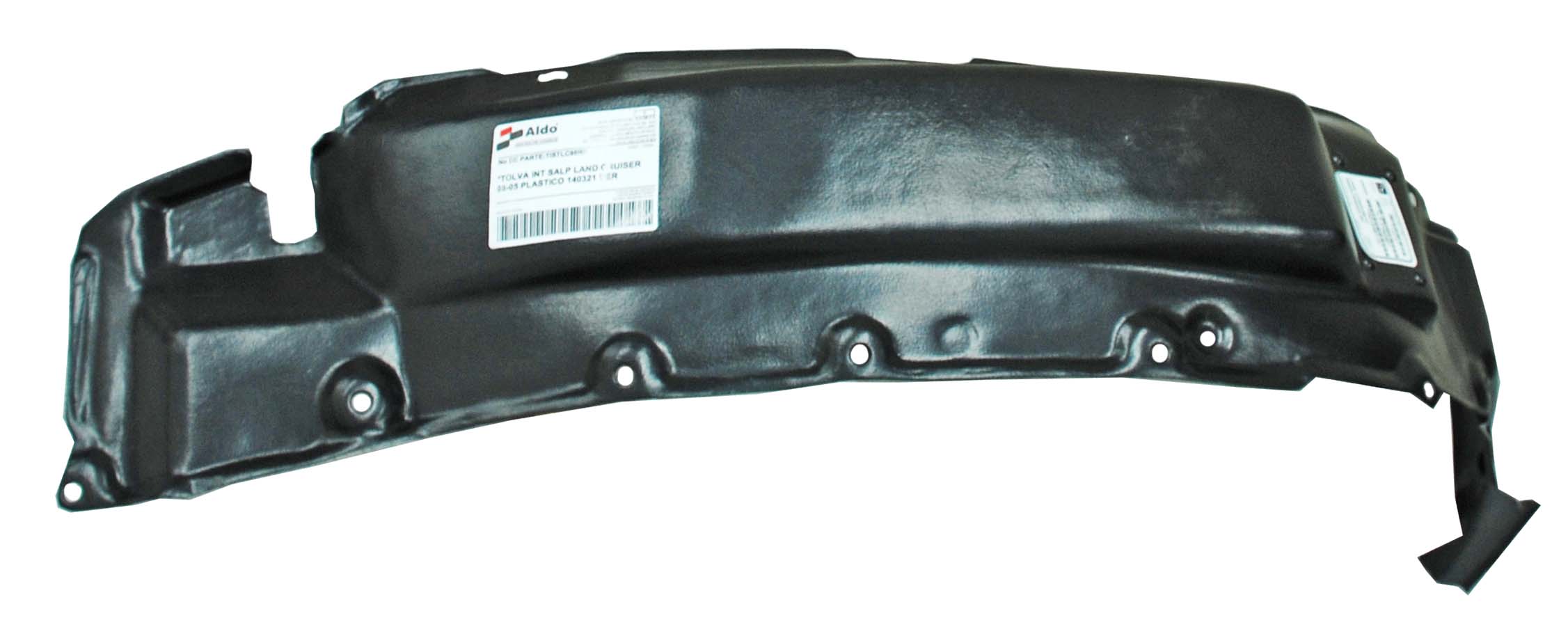 Tolva Salpicadera Plastico Derecha