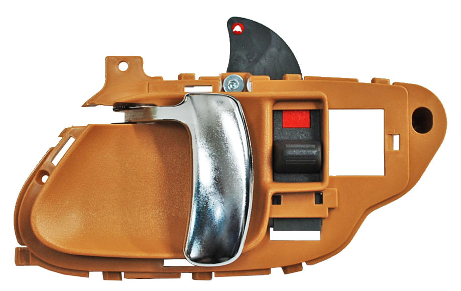 Manija Int Chev Pu/ Sub/ Blazer/ Yukon/ Tahoe/ Escalade 1995-1996-1997-1998 Beige/ Cromo Plastico 2218 Izq