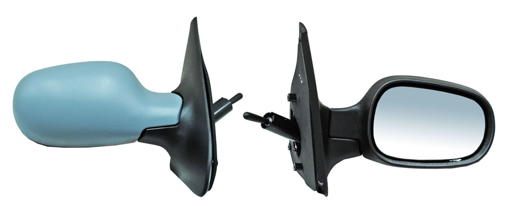 Espejo Platina / Clio 2002-2010 C/Cont Man P/Pint Der