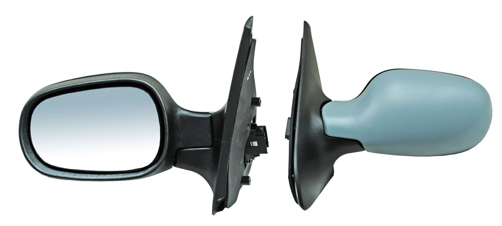 Espejo Platina/ Clio 2002-2010 Elect P/Pint Izq