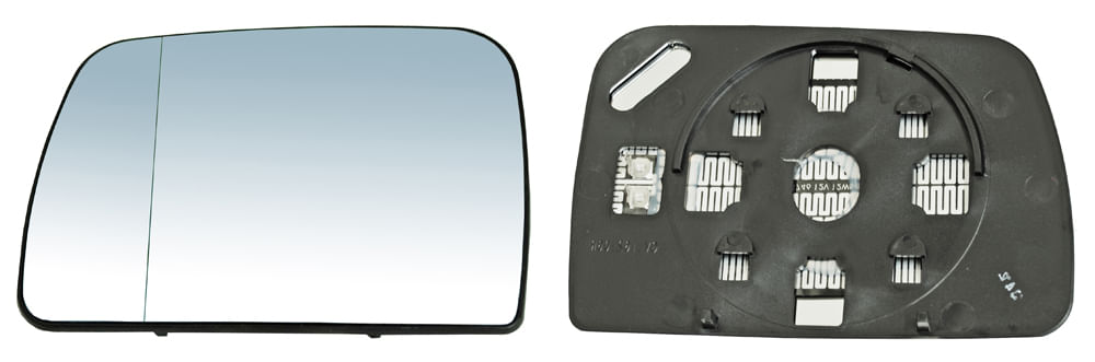 Luna Espejo Azul Con Desempañante Izquierdo