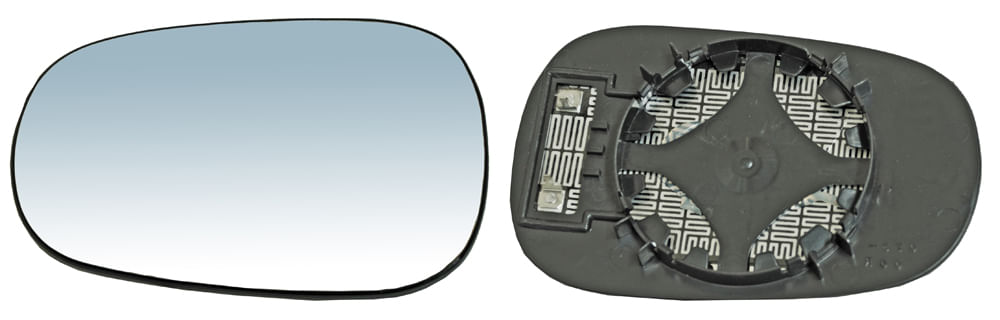 Luna Espejo Platina/ Clio 2002-2010/ Aprio 2008-2009-2010/ Micra 2005 2006 2007/ Megane/ Scenic 2001-2002-2003-2004 C/Desemp Izq