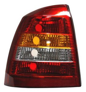 Calavera Astra 2000-2001-2002-2003 4P Rojo/ Bco/ Ambar Clara S/Arnes Ecocn Izq