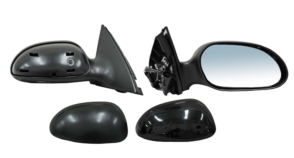 Espejo Electrico Con Luz Derecho