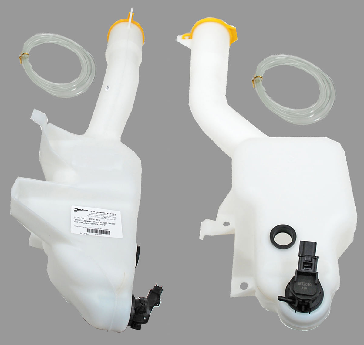 Deposito Limiaparabrisas Con Tapa Con Motor