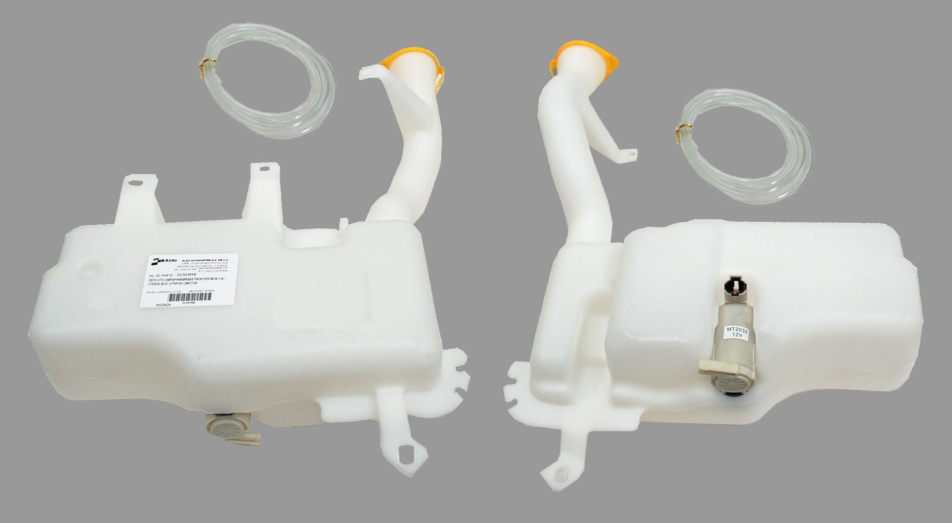 Deposito Limpiaparabrisas Con Tapa Con Motor