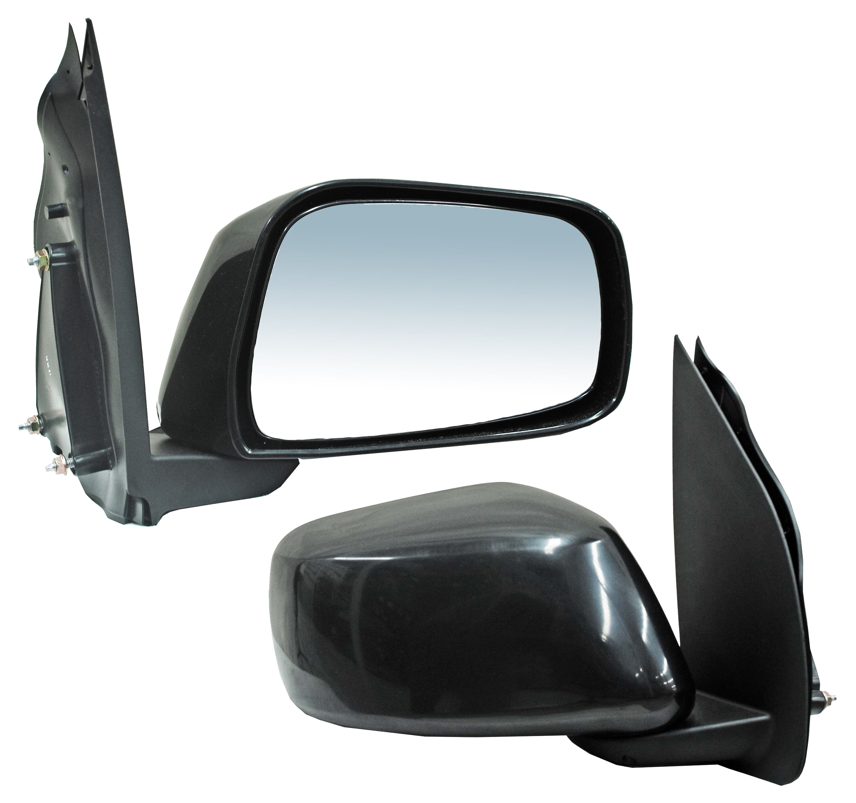 Espejo Sin Control Negro Derecho