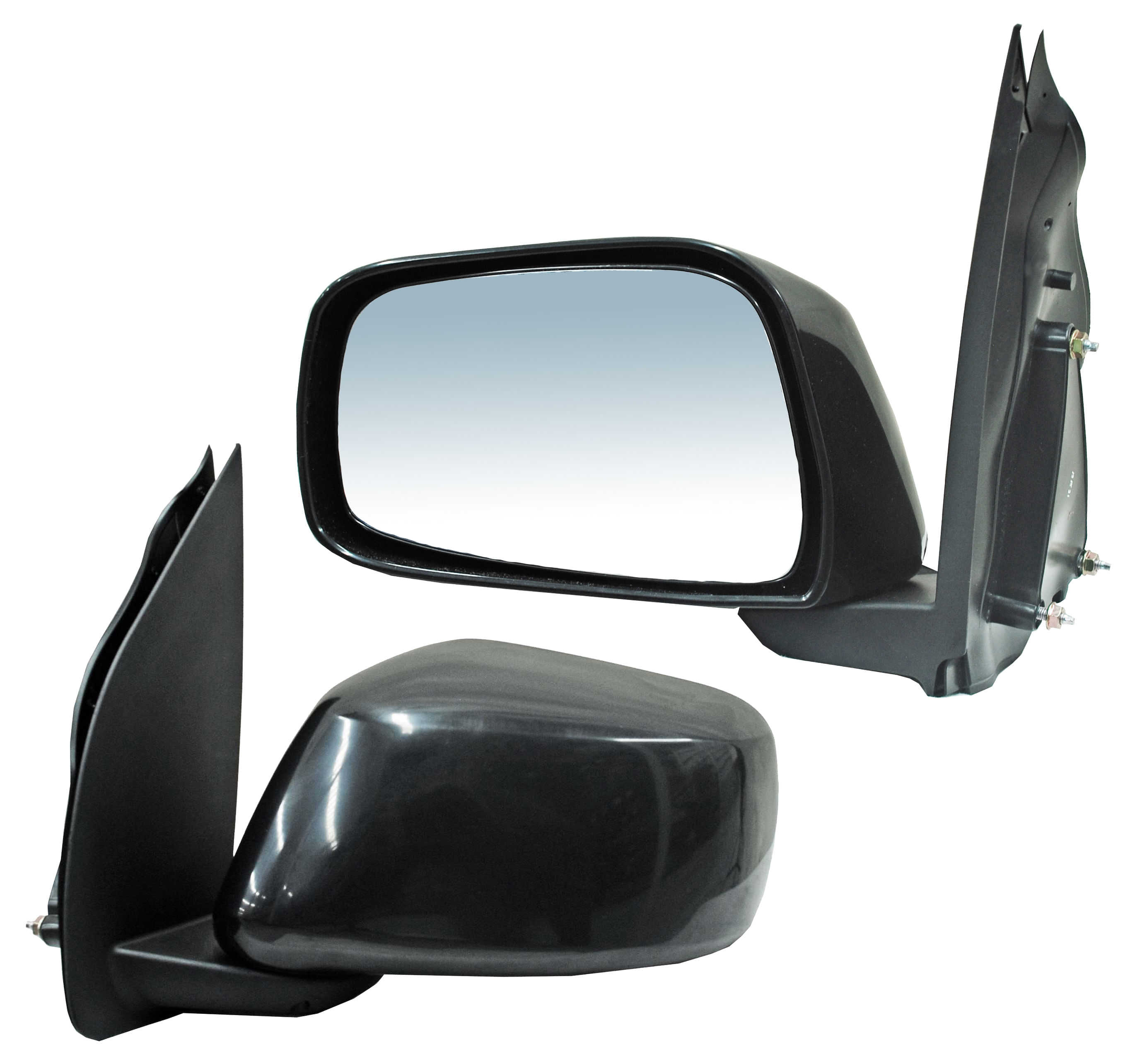 Espejo Sin Control Negro Izquierdo