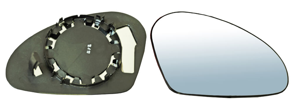 Luna Espejo Con Desempañante T153 Derecho